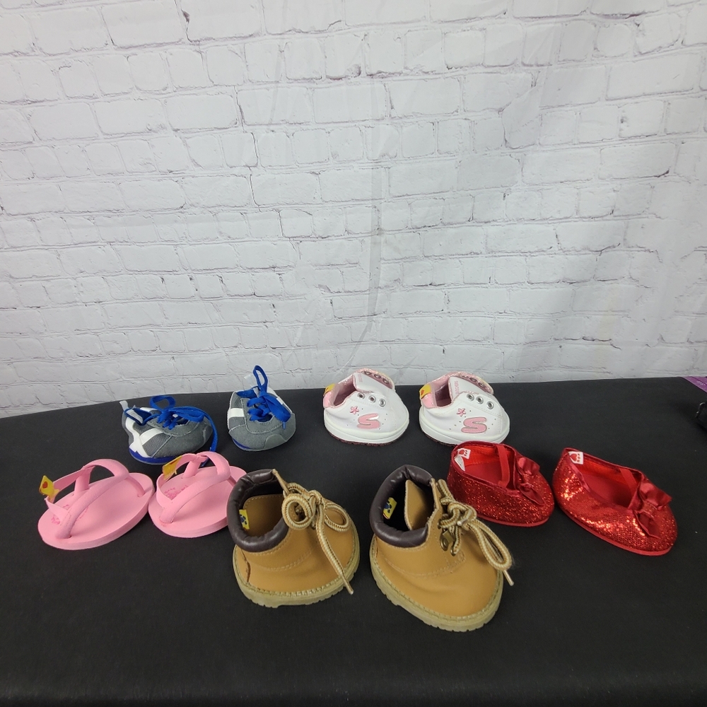 Build-A-Bear Shoe Bundle 5 pairs - Picture 5 of 10